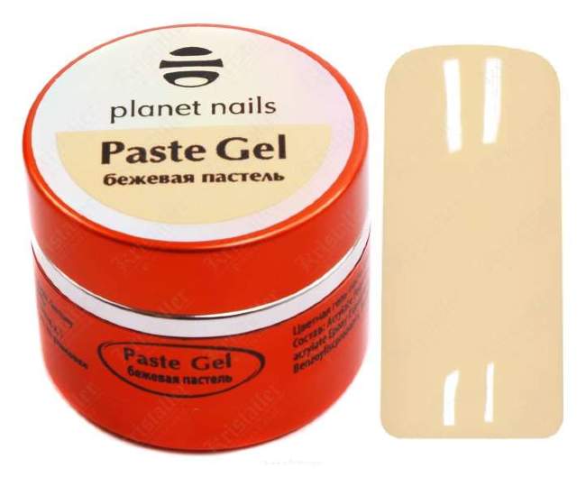 Гель-паста Planet nails, beige pastel, 5ml Гель-паста Planet nails, beige pastel, 5ml