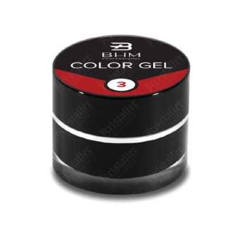 Гель-краска BHM Color gel # 3, 5ml